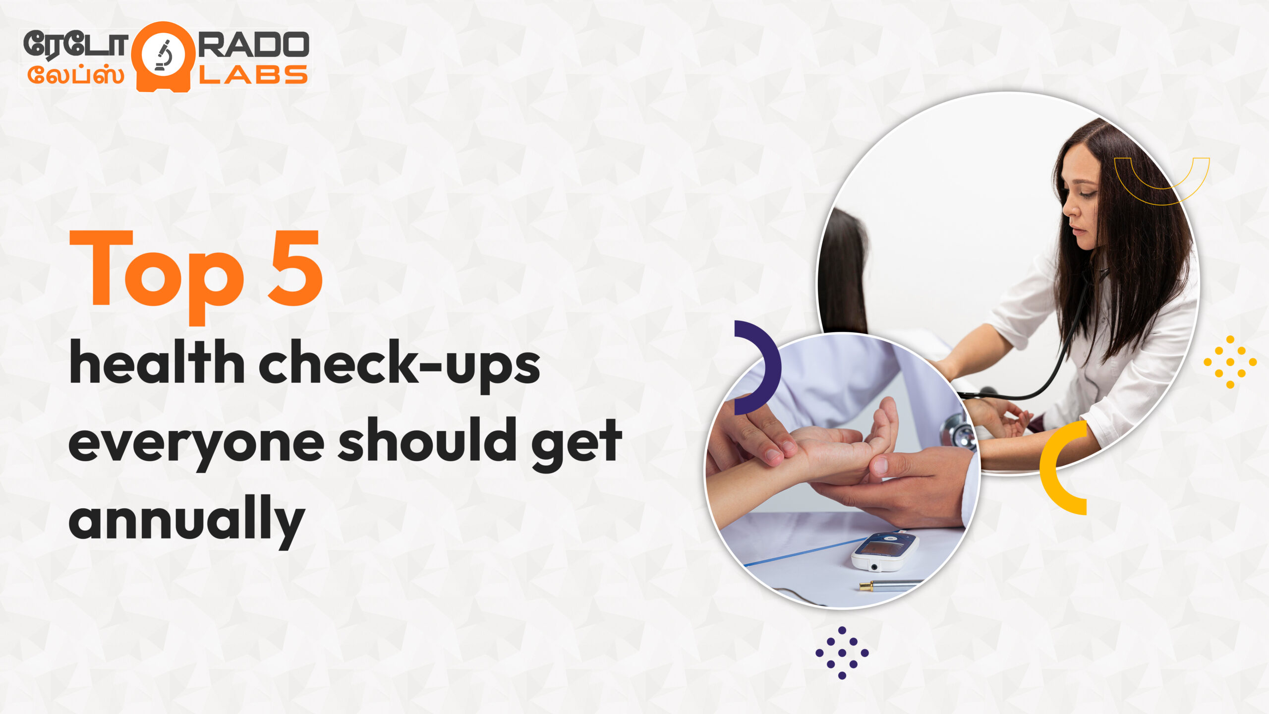 Top 5 Health Check-Ups Everyone Should Get Annually